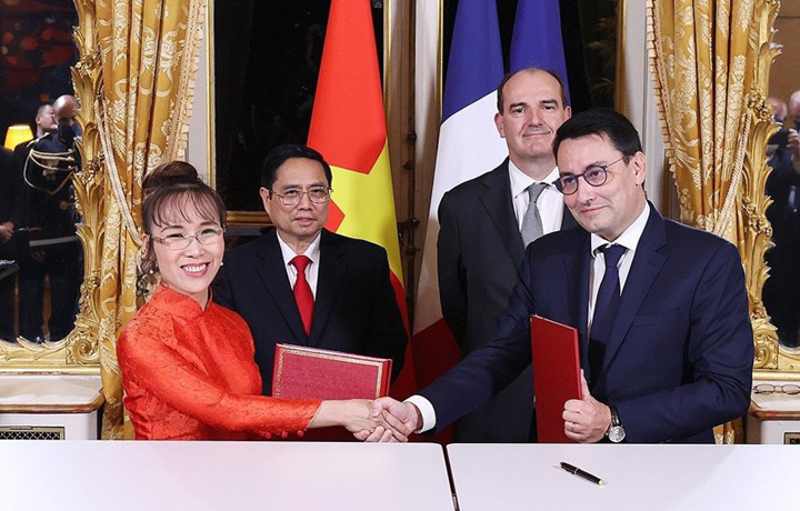 Vietjet và tập đoàn công nghệ pháp ký kết thỏa thuận đối tác chiến lược toàn diện